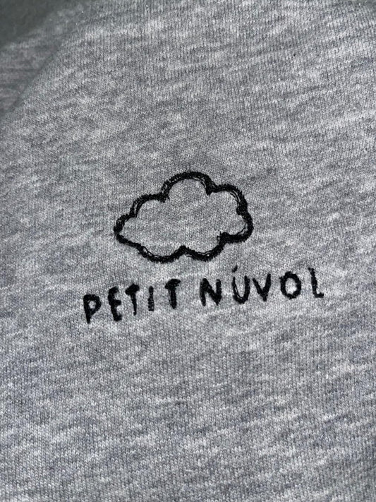 Pullover mit gesticktem Logo "PETIT NÚVOL"